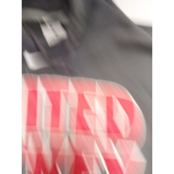 United Hockey Hoodie Mens Small  Gray Nike Pullover Team Sweatshirt - Picture 9 of 16